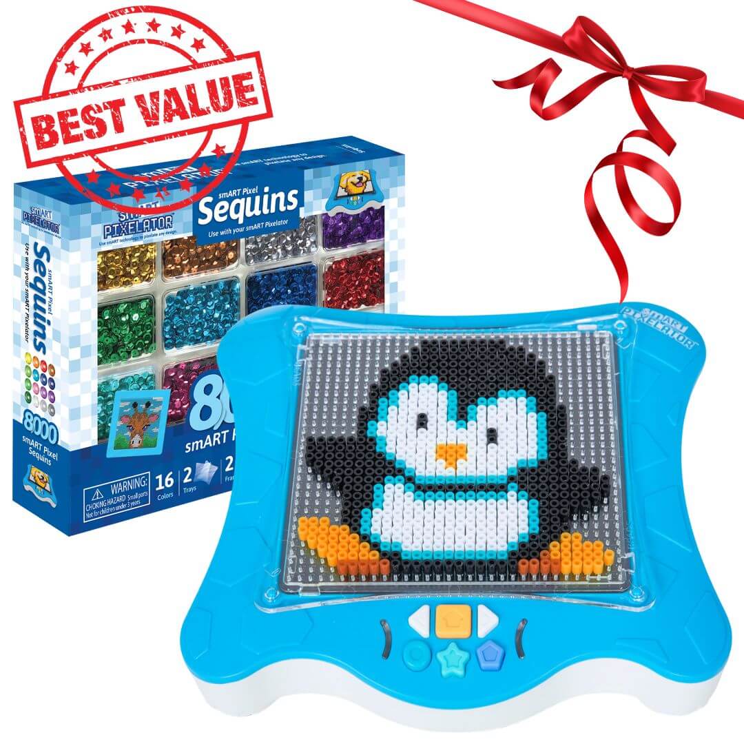 smART Pixelator™ Bead Art Creativity Toy for Kids by Flycatcher Toys