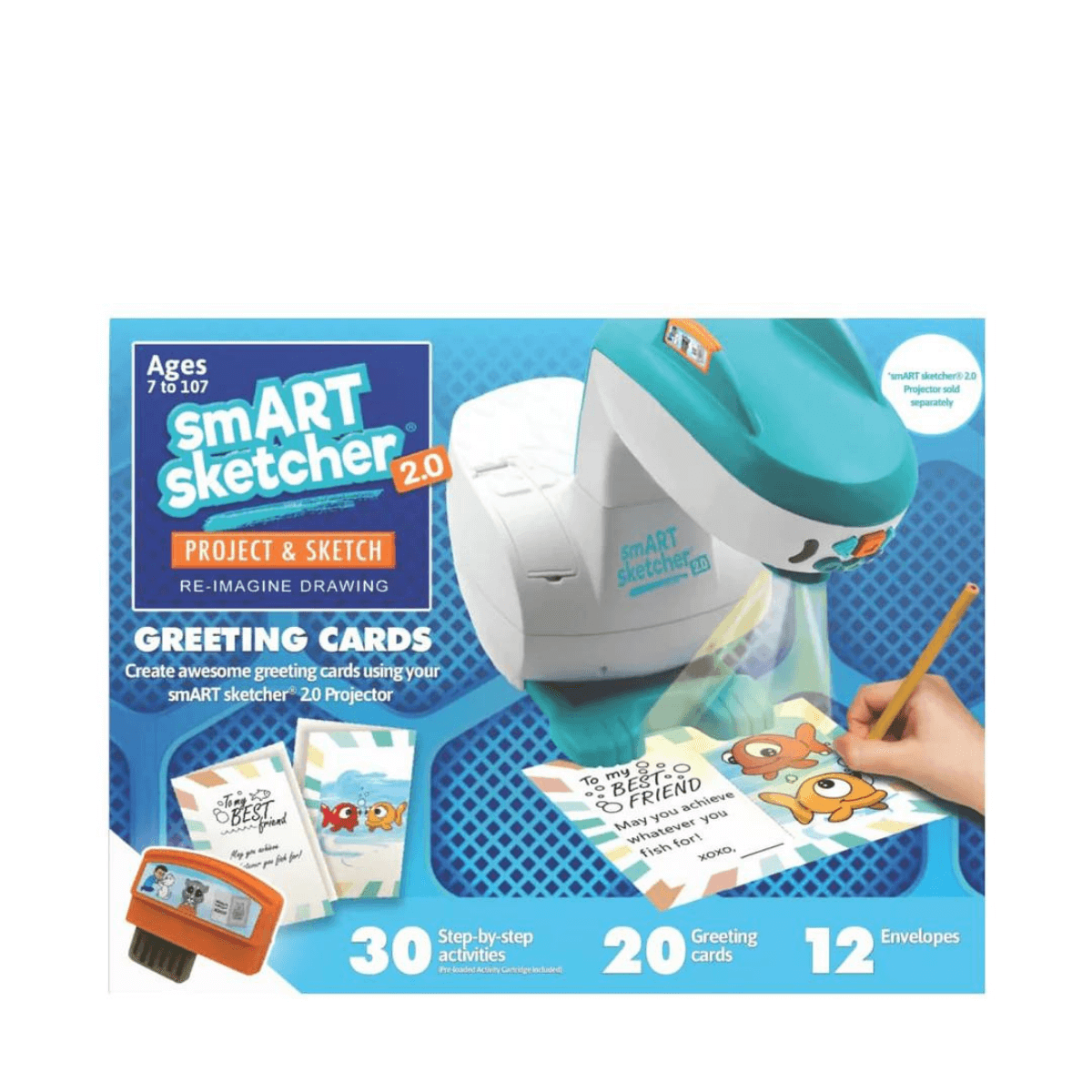 Greeting Cards Set smART sketcher 2.0 Flycatcher Toys