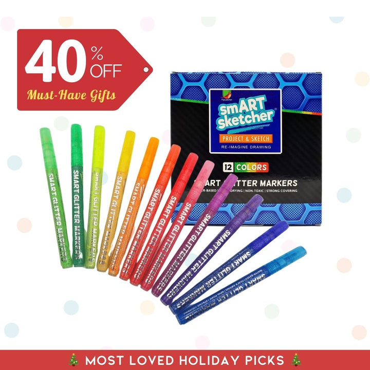 Glitter Markers | smART sketcher® 2.0