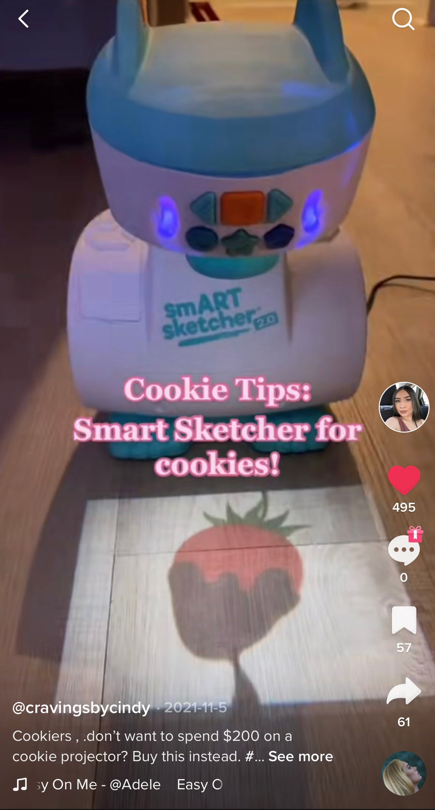 Cookie Decorating Projector smART sketcher® 2.0 Flycatcher Toys