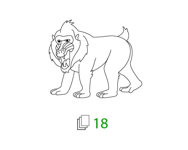 Jungle Animals Creativity Pack | smART sketcher® 2.0