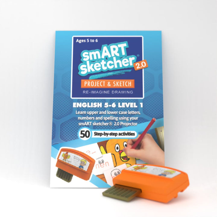 English Level 1 [Ages 5-6] Creativity Pack | smART sketcher® 2.0