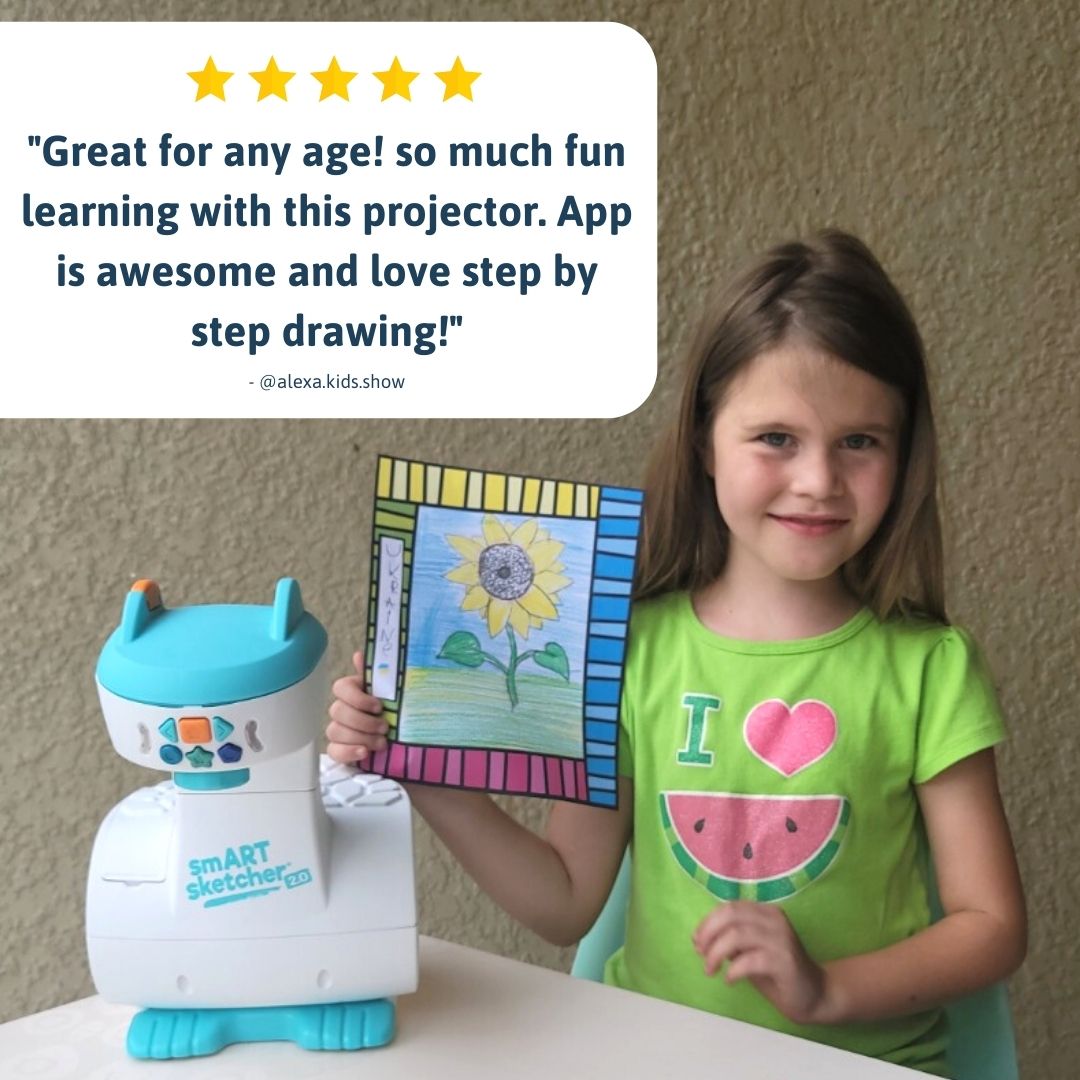 Nurture creativity with a drawing projector for kids. – Flycatcher Toys
